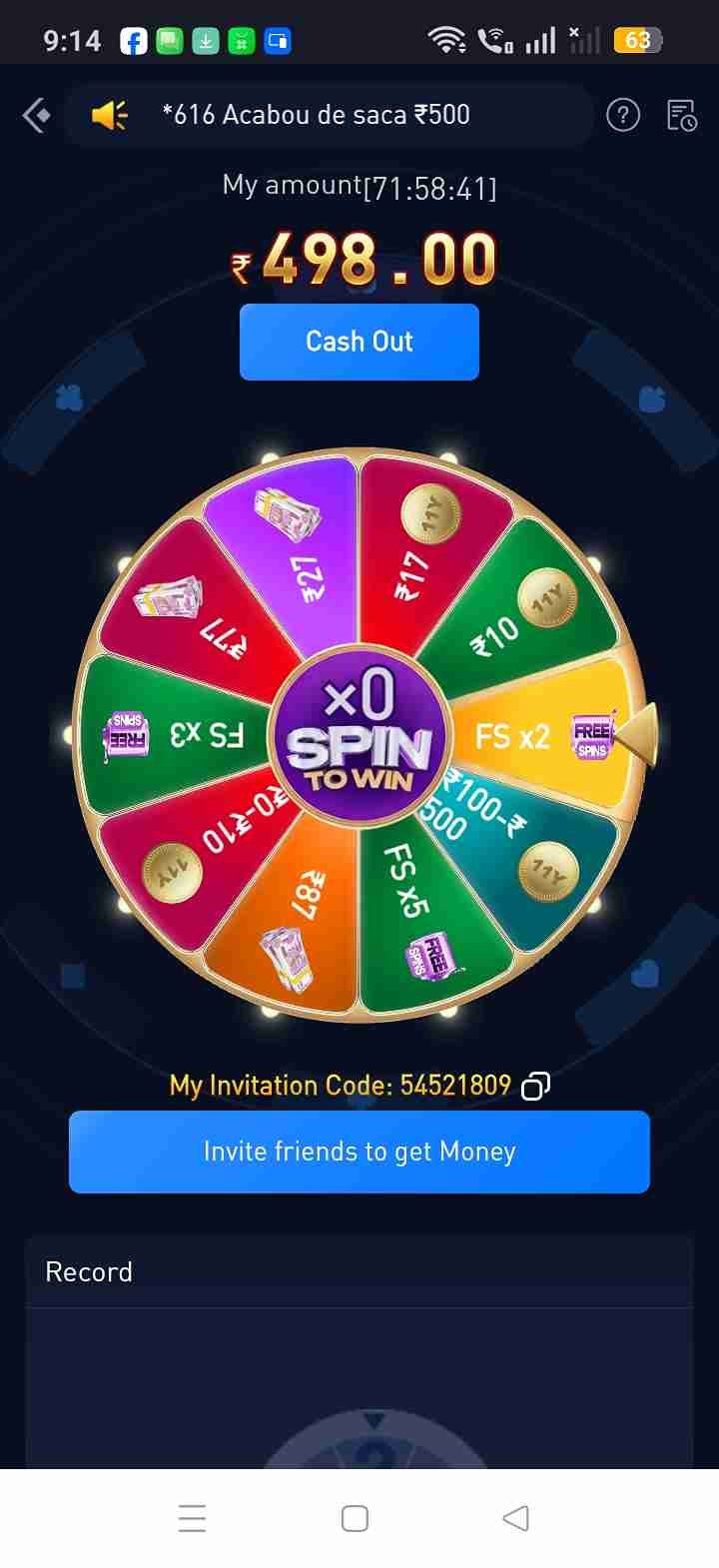 11Y Bet Game Screenshot